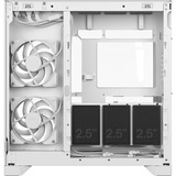Fractal Design Pop 2 Vision RGB midi tower behuizing Wit | 1x USB-A | 1x USB-C | RGB | Tempered Glass