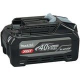 Makita Accu BL4040F XGT oplaadbare batterij Zwart, In doos | 40 V | actief koelsysteem | schuifaccu