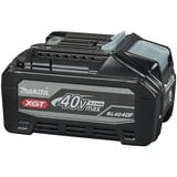 Makita Accu BL4040F XGT oplaadbare batterij Zwart, In doos | 40 V | actief koelsysteem | schuifaccu