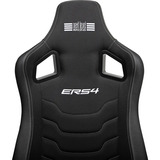 Next Level Racing ERS4 Elite Reclining Seat - Fabric & SIMAERO mesh edition racestoel Zwart