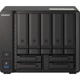 QNAP TS-h973AX-8G nas Zwart, 2x 2.5 GbE, 1x 10GbE, USB