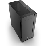 Sharkoon S25-V2 midi tower behuizing Zwart | 2x USB-A | 1x USB-C
