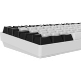 Sharkoon SKILLER SGK50 S2, gaming toetsenbord Wit, BE Lay-out, Gateron Yellow, RGB leds, Hot-swappable