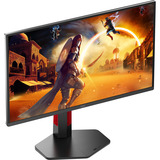 AOC Q25G4SR 24.5" gaming monitor Zwart/rood, 300 Hz, HDMI, DisplayPort, Audio