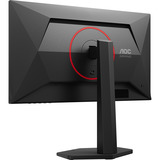 AOC Q25G4SR 24.5" gaming monitor Zwart/rood, 300 Hz, HDMI, DisplayPort, Audio
