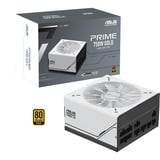 ASUS Prime Gold modulaire 750 watt voeding  Wit, 1x 12V-2x6, 3x PCIe