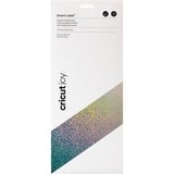 Cricut Joy Smart Label - Permanent - Writable Holographic Silver stickerfolie Hoogglans zilver, 33 cm