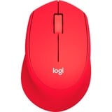 Logitech M330 SILENT PLUS muis Rood, 1000 dpi