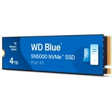 WD Blue SN5000 NVMe, 4 TB SSD Blauw, WDS400T4B0E, M.2 2280, PCIe Gen4 x4