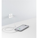 goobay Supersoft USB-C kabel Wit, 2 meter