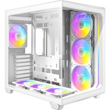 Antec C5 ARGB White midi tower behuizing Wit | 1x USB-A | 1x USB-C | Tempered Glass