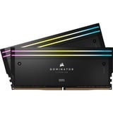 Corsair 32 GB DDR5-6400 (2x 16 GB) Kit werkgeheugen Zwart, CMP32GX5M2B6400C32, Dominator Titanium RGB, XMP