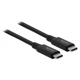 DeLOCK USB4 Gen 2x2 kabel Zwart, 2 meter