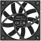 DeepCool FT12 Slim case fan Zwart, 4-pins PWM fan-connector