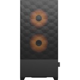 Fractal Design Pop Air RGB Orange Core TG Clear Tint midi tower behuizing Zwart/oranje | 2x USB-A | RGB | Window