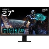 GIGABYTE GS27QA 27" gaming monitor Zwart, 2x HDMI, DisplayPort, 180 Hz