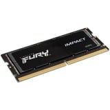 Kingston FURY 32 GB DDR5-4800 laptopgeheugen Zwart, KF548S38IB-32, Impact, XMP