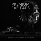 Logitech G PRO X over-ear gaming headset Zwart, Pc, PlayStation 4 / 5, Xbox One (Series X|S), Nintendo Switch