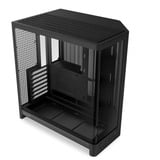 NZXT H6 midi tower behuizing Zwart | 2x USB-A | 1x USB-C | Tempered Glass