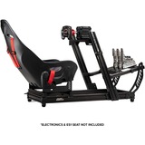 Next Level Racing F-GT Elite Lite - Wheelplate Edition racing simulator Zwart
