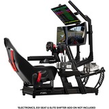 Next Level Racing F-GT Elite Lite - Wheelplate Edition racing simulator Zwart