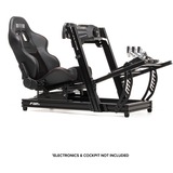 Next Level Racing F-GT Elite Lite - Wheelplate Edition racingsimulator Zwart