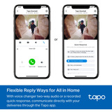 TP-Link Tapo D235 deurbel Zwart