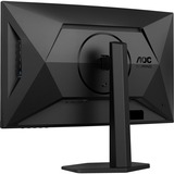 AOC AGON C27G4ZXU 27" curved gaming monitor Zwart (mat), 2x HDMI, DisplayPort, 4x USB-A, USB-B, 280 Hz