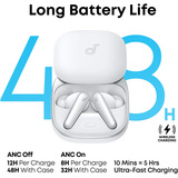 Anker Soundcore Liberty 5 in-ear oortjes Wit