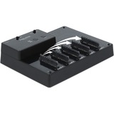 DeLOCK USB 3.0 Docking en Clone Station voor 5x 2.5" SATA HDD/SSD dockingstation Zwart