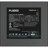 DeepCool PL800D, 800 Watt voeding  Zwart, 3x PCIe