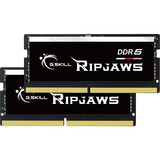 G.Skill Ripjaws 32 GB DDR5-5200 (2x 16 GB) laptopgeheugen Zwart, F5-5200S3838A16GX2-RS, SO-DIMM, XMP 3.0