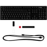 HyperX Alloy Origins, gaming toetsenbord Zwart, FR lay-out, HyperX Red, RGB leds