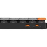 Keychron K5 Max-H3Z RGB mechanisch toetsenbord Grijs, BE lay-out (AZERTY), Gateron Low Profile 2.0 Mechanical Brown, 100%, Double-shot PBT, Hot-swappable, Bluetooth, 2.4GHz