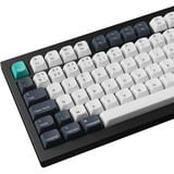 Keychron Q1 Max-M1 QMK, toetsenbord Zwart, BE Lay-out, Gateron Jupiter Red, RGB leds, 75%, Hot-swappable, Bluetooth, 2.4GHz