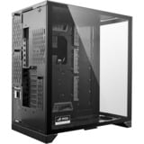 Lian Li O11 Dynamic XL ROG big tower behuizing Zwart | 4x USB-A | 1x USB-C | RGB | Tempered Glass