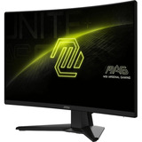 MSI MAG 242C 23.6" Curved gaming monitor Zwart, HDMI, DisplayPort, 180 Hz