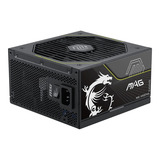 MSI MAG A1200PLS PCIE5 modulaire 1200 watt voeding  Zwart, 1x 12V-2x6, 4x PCIe, 1x 12V-2x6, 4x PCIe