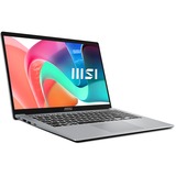 MSI Modern 15 (F1MG-007BE) 15.6"  laptop Zilver | Core 5 120U | Iris Xe Graphics | 16 GB | 512 GB SSD