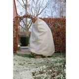 Nature Winterafdekhoes met rits, 70 g/m² afdekking Beige, Ø 200 cm