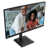 AOC U27E4CV 27" 4K UHD monitor Zwart, 2x HDMI, DisplayPort, 4x USB-A, USB-C, RJ-45