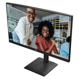 AOC U27E4CV 27" 4K UHD monitor Zwart, 2x HDMI, DisplayPort, 4x USB-A, USB-C, RJ-45