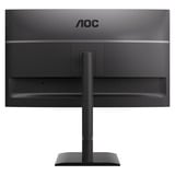 AOC U27E4CV 27" 4K UHD monitor Zwart, 2x HDMI, DisplayPort, 4x USB-A, USB-C, RJ-45