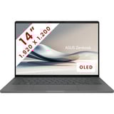 ASUS Zenbook A14 OLED (UX3407QA-QD220W) 14"  Copilot+ laptop Grijs | Snapdragon X X1-26-100 | Adreno GPU | 32 GB | 1 TB SSD