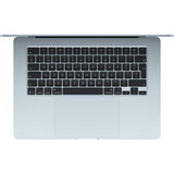 Apple MacBook Air 15" 2025 (MC7D4FN/A) laptop Lichtblauw | M4 | 10-Core GPU | 24 GB | 512 GB SSD