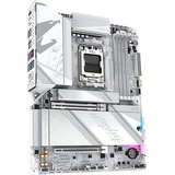 GIGABYTE X870 AORUS ELITE X3D ICE socket AM5 moederbord Zilver/wit, RAID, 5 Gb-LAN, WLAN, BT, Sound, ATX