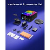 Govee TV Backlight 3 Pro (voor 55-65 inch TVs) ledverlichting Bluetooth, WiFi 2.4GHz