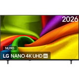 LG NANO 4K UHD AI 65" Ultra HD Led-tv Zwart, 3x HDMI, USB, Bluetooth, LAN, WLAN, CI+, HDR10