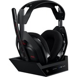 Logitech G Astro A50 LIGHTSPEED draadloze gaming headset + basisstation (Gen 5) over-ear  Zwart, Xbox, PS5, pc/Mac of Nintendo Switch, Bluetooth / USB-C