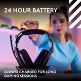 Logitech G Astro A50 LIGHTSPEED draadloze gaming headset + basisstation (Gen 5) over-ear  Zwart, Xbox, PS5, pc/Mac of Nintendo Switch, Bluetooth / USB-C
